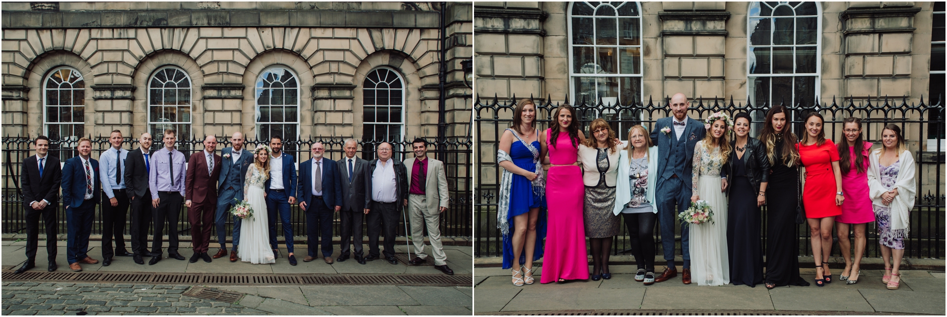 relaxed stylish edinburgh wedding lothian chambers alternative scottish wedding photographer