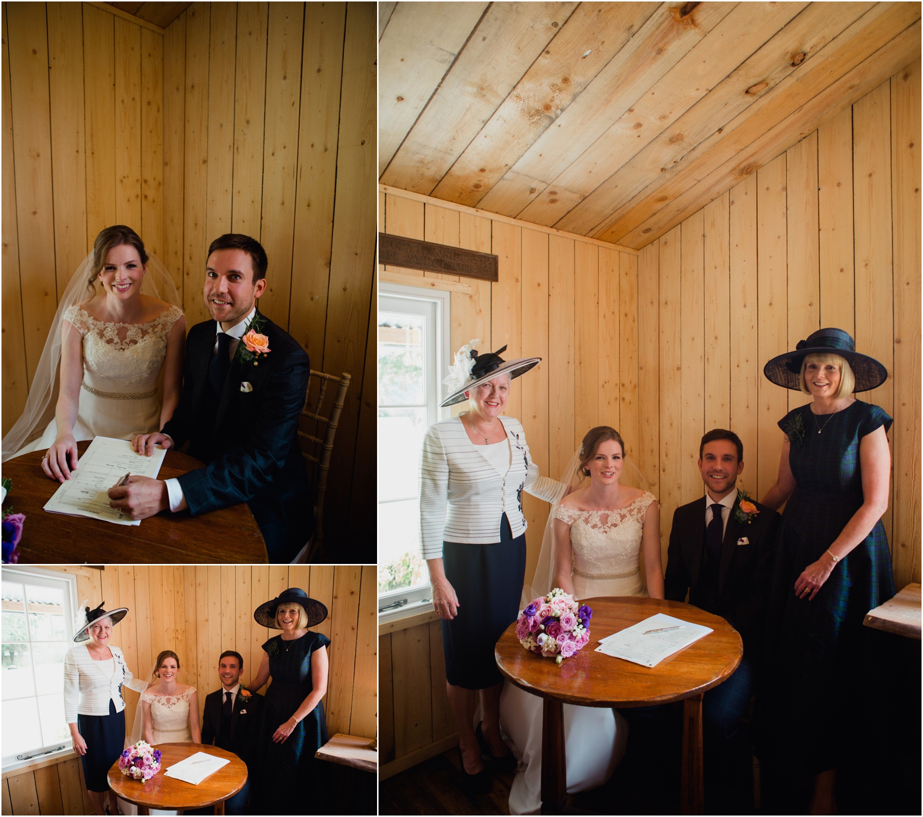 myres castle scottish rustic barn wedding