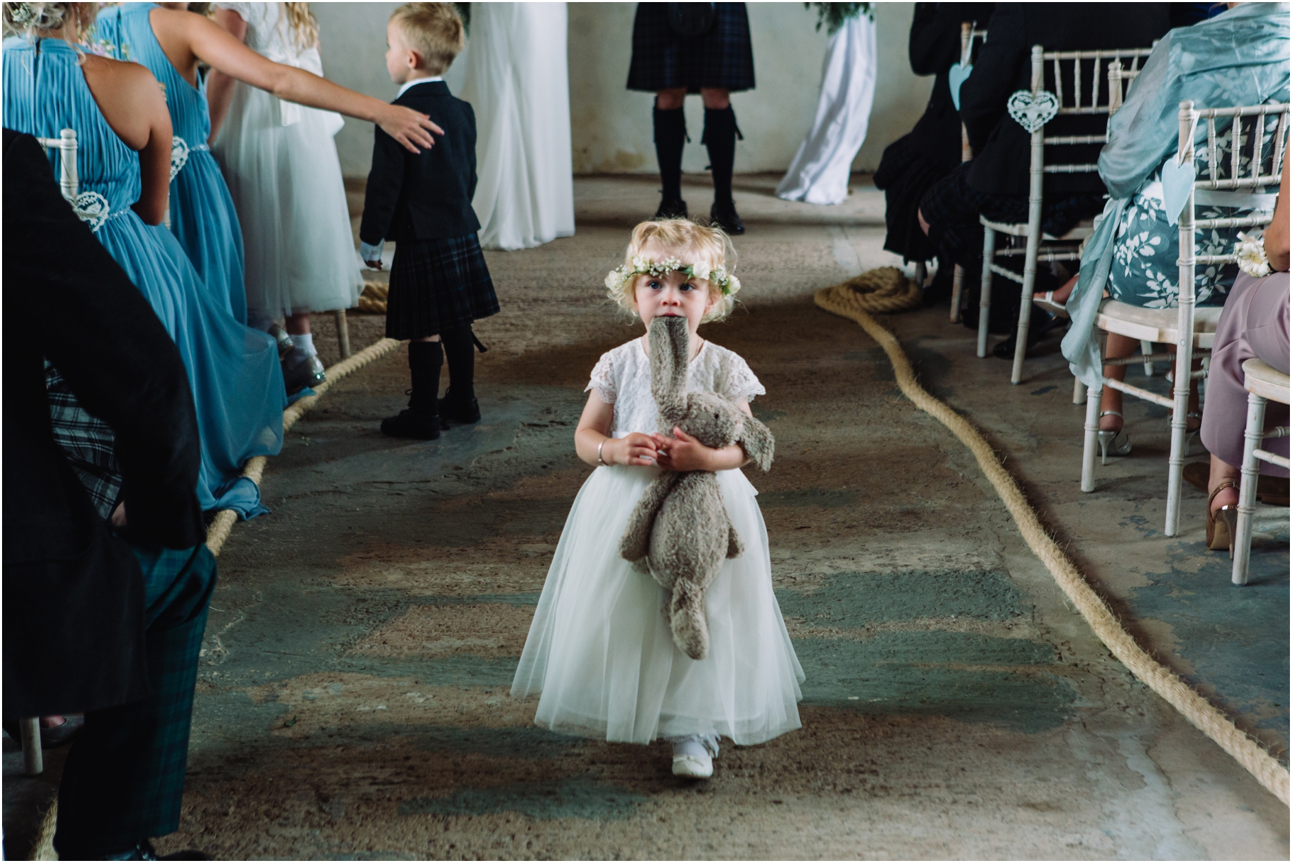 cowshed crail rustic barn wedding scotland