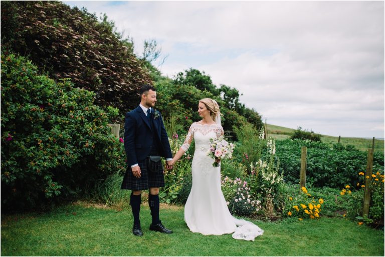 Rustic barn wedding at Cow Shed, Crail – Courtney & Jamie