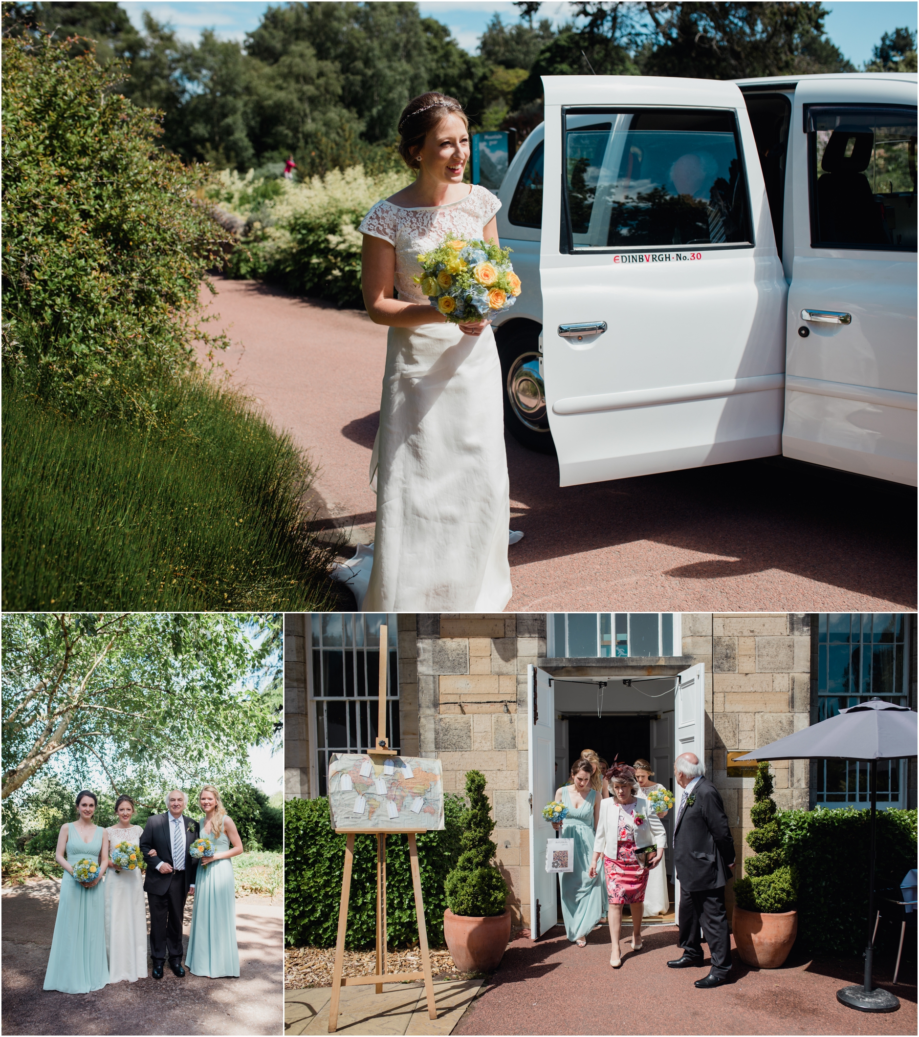 edinburgh  wedding photographer natural