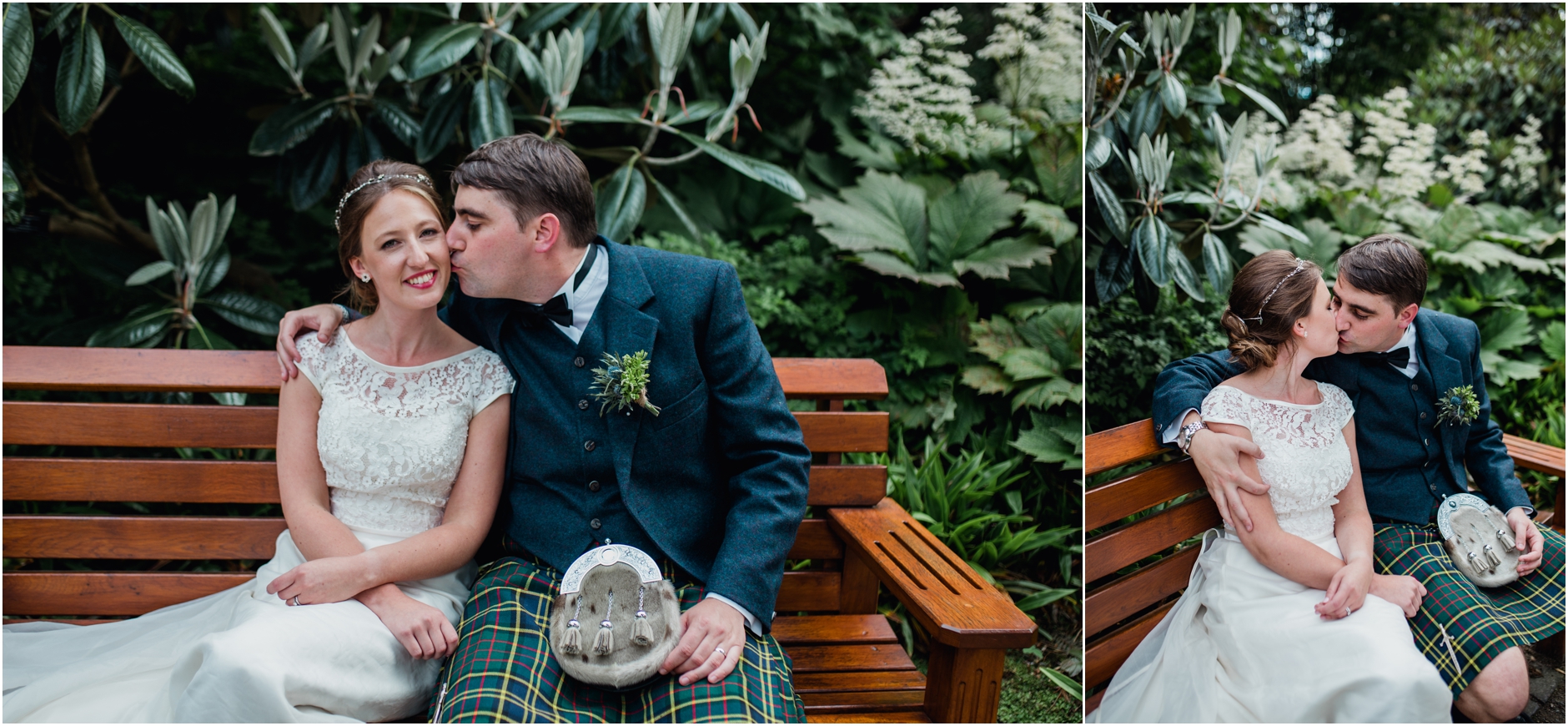 relaxed wedding at royal botanical gardens edinburgh