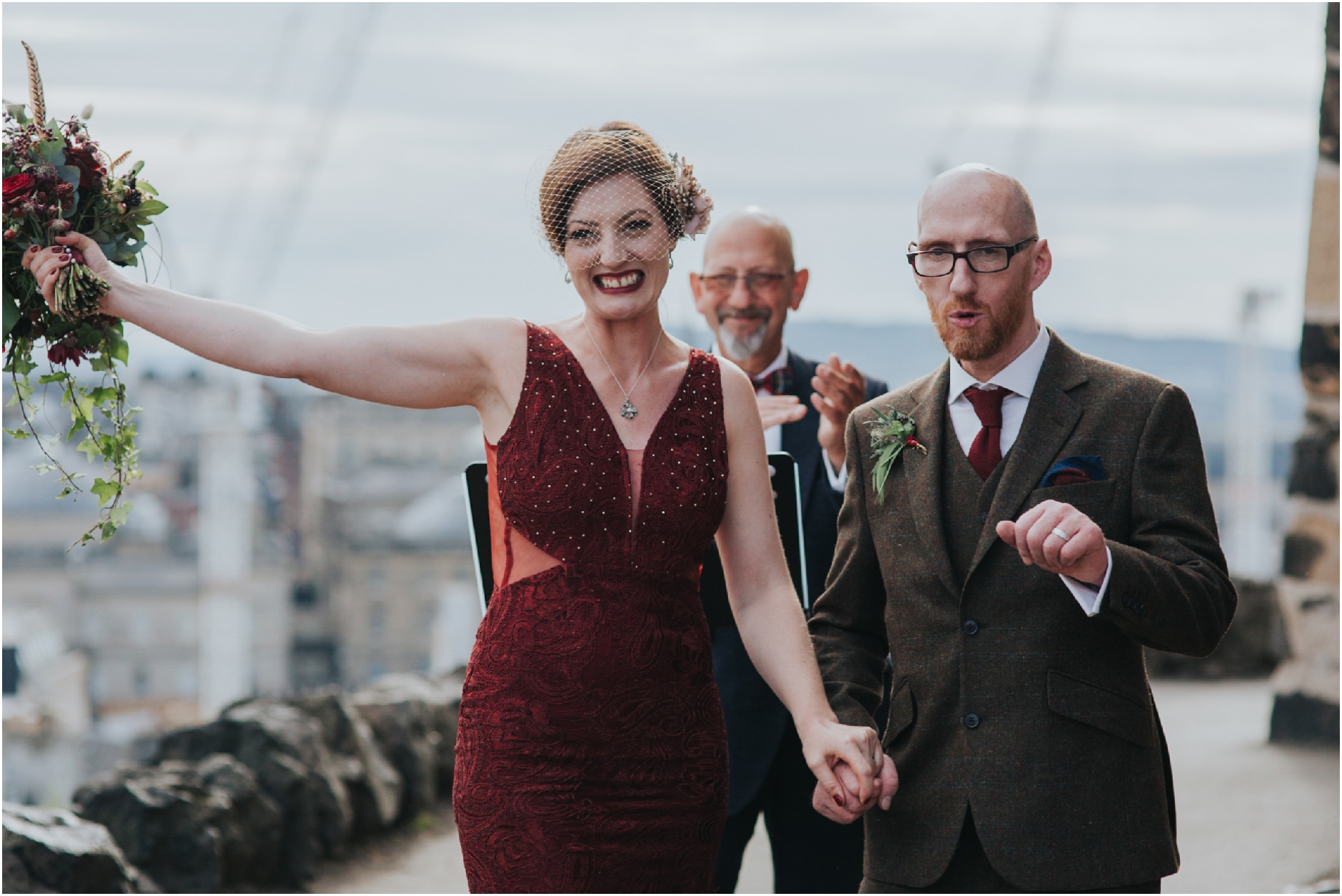 scottish humanist elopement edinburgh calton hill photographer