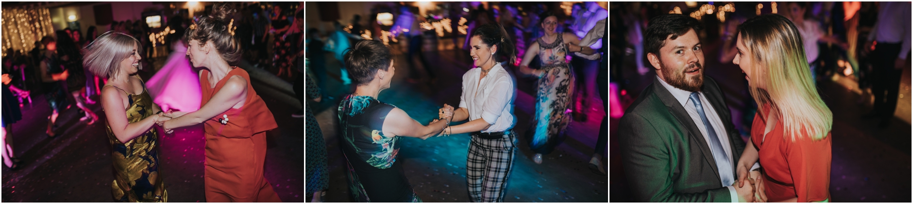alternative scottish wedding photographer ceilidh dancing