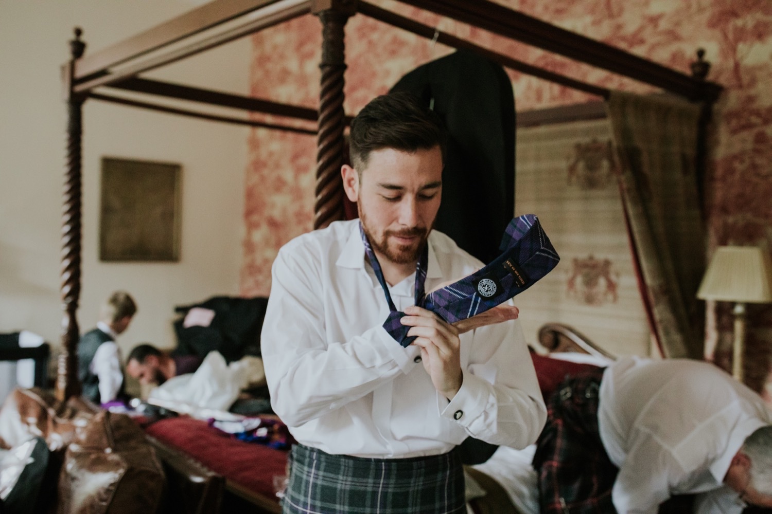 scottish kilts wedding day eight yards