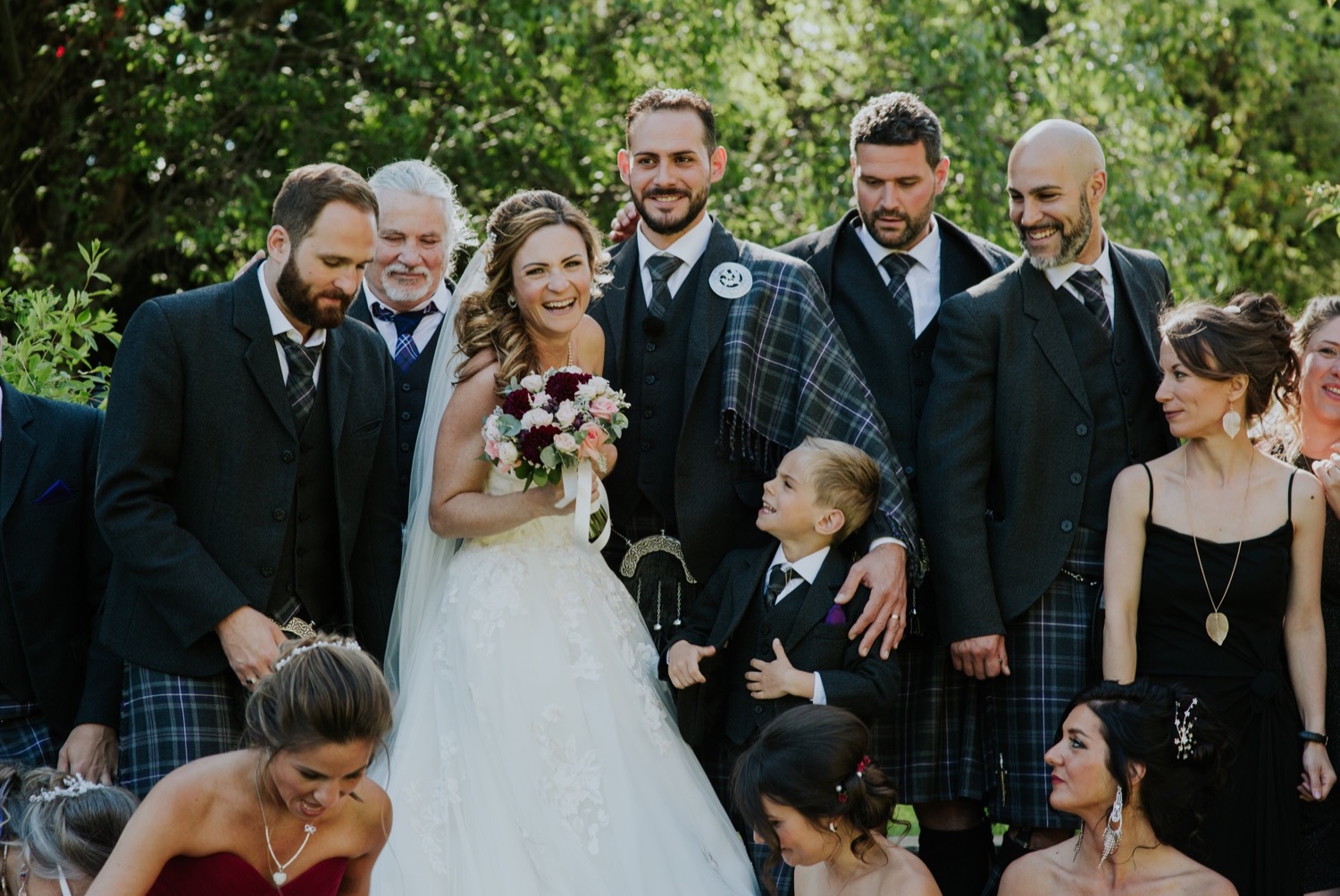 scottish chateau wedding edinburgh