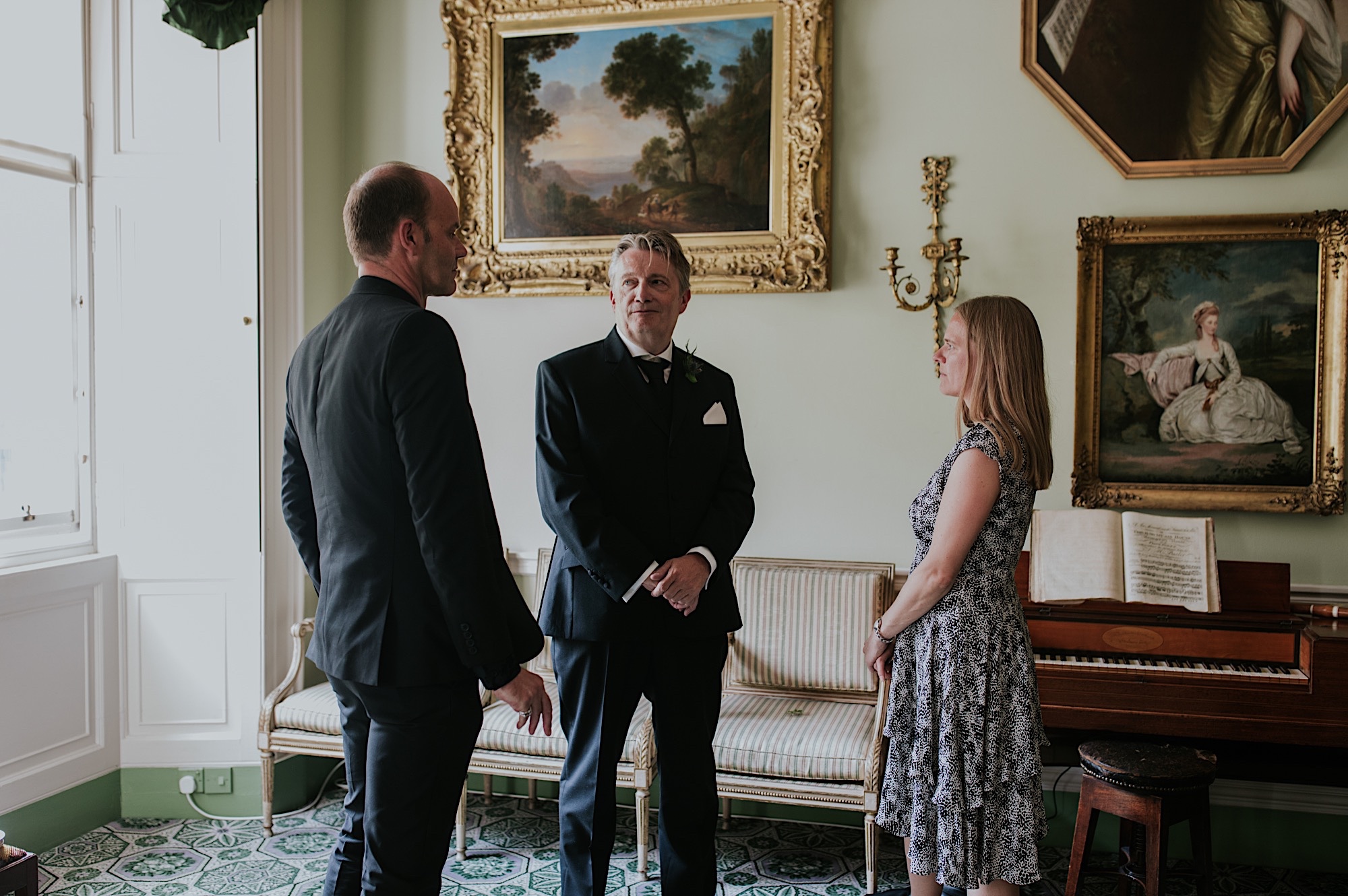 georgian house edinburgh elopement photographer
