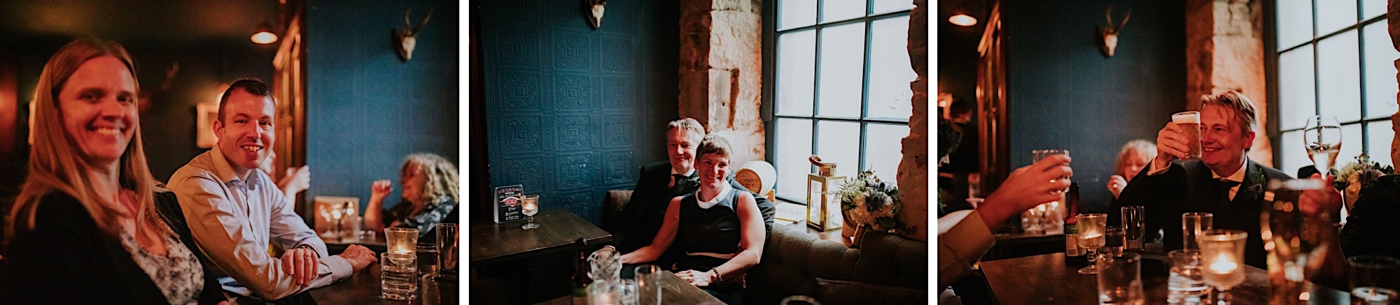 creative modern edinburgh wedding photography