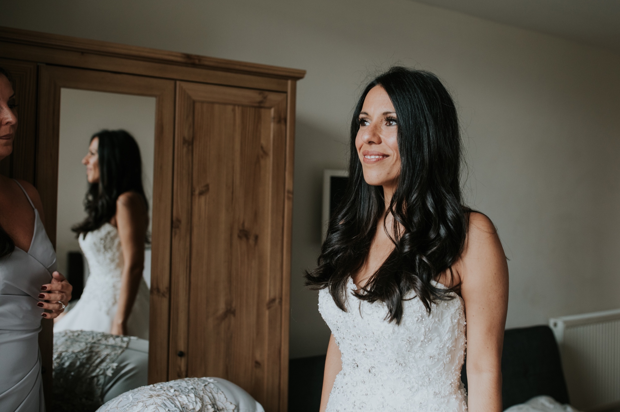 rainy kirknewton stables wedding photographer