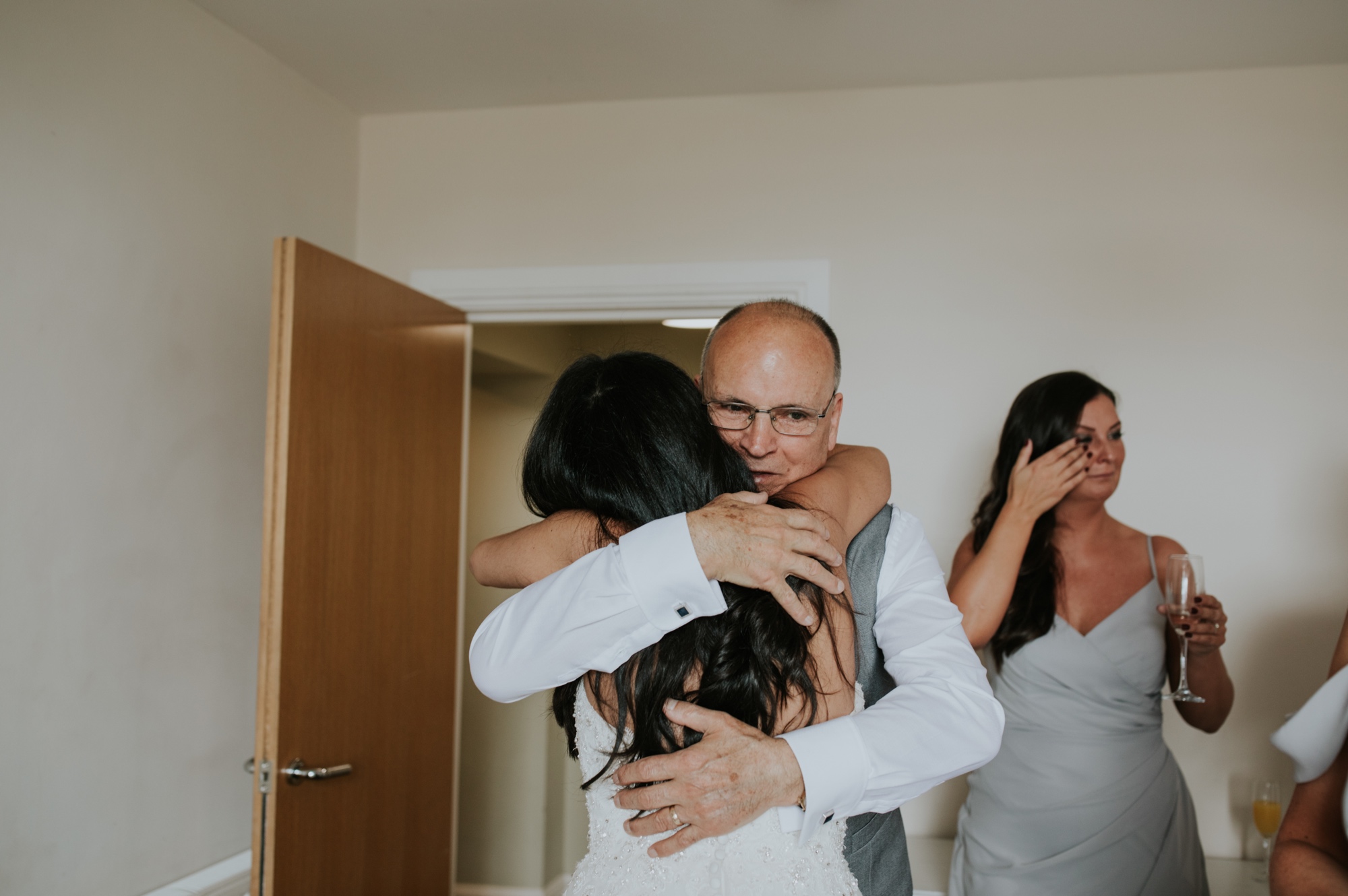 rainy kirknewton stables wedding photographer