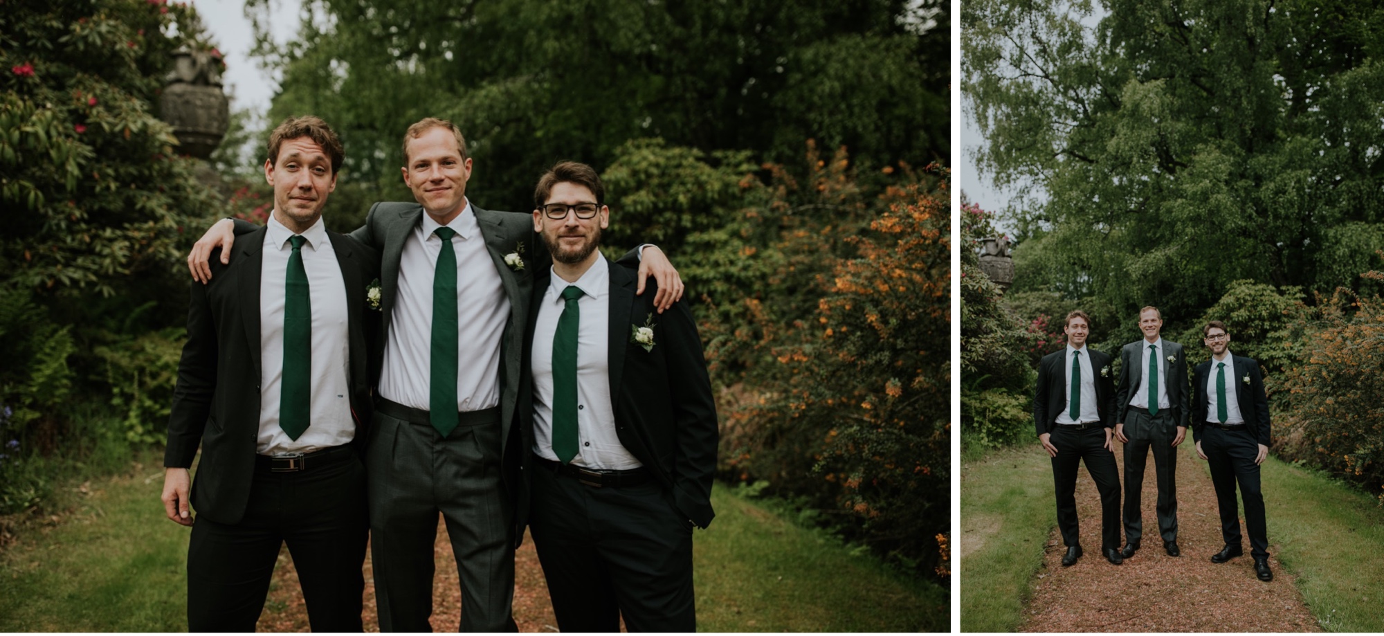 rainy kirknewton stables wedding photographer