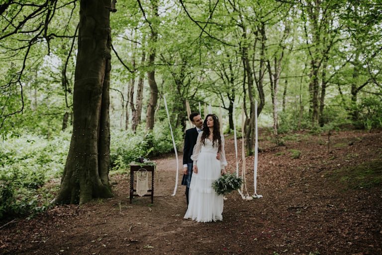 Bohemian woodland wedding at Inglewood House – Silvya & Antonio