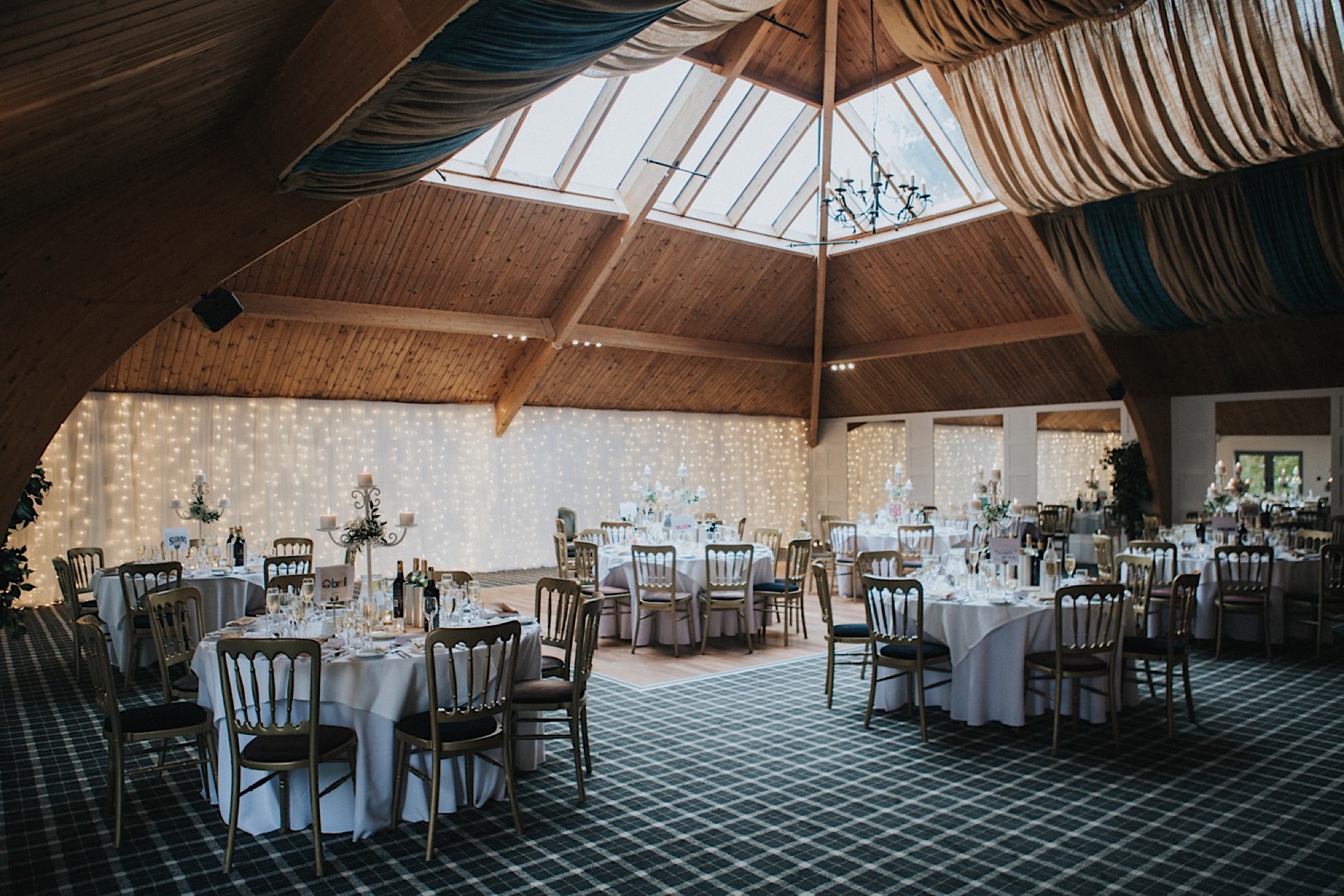 the cruin loch lomand rustic wedding details, tables names after glasgow bars