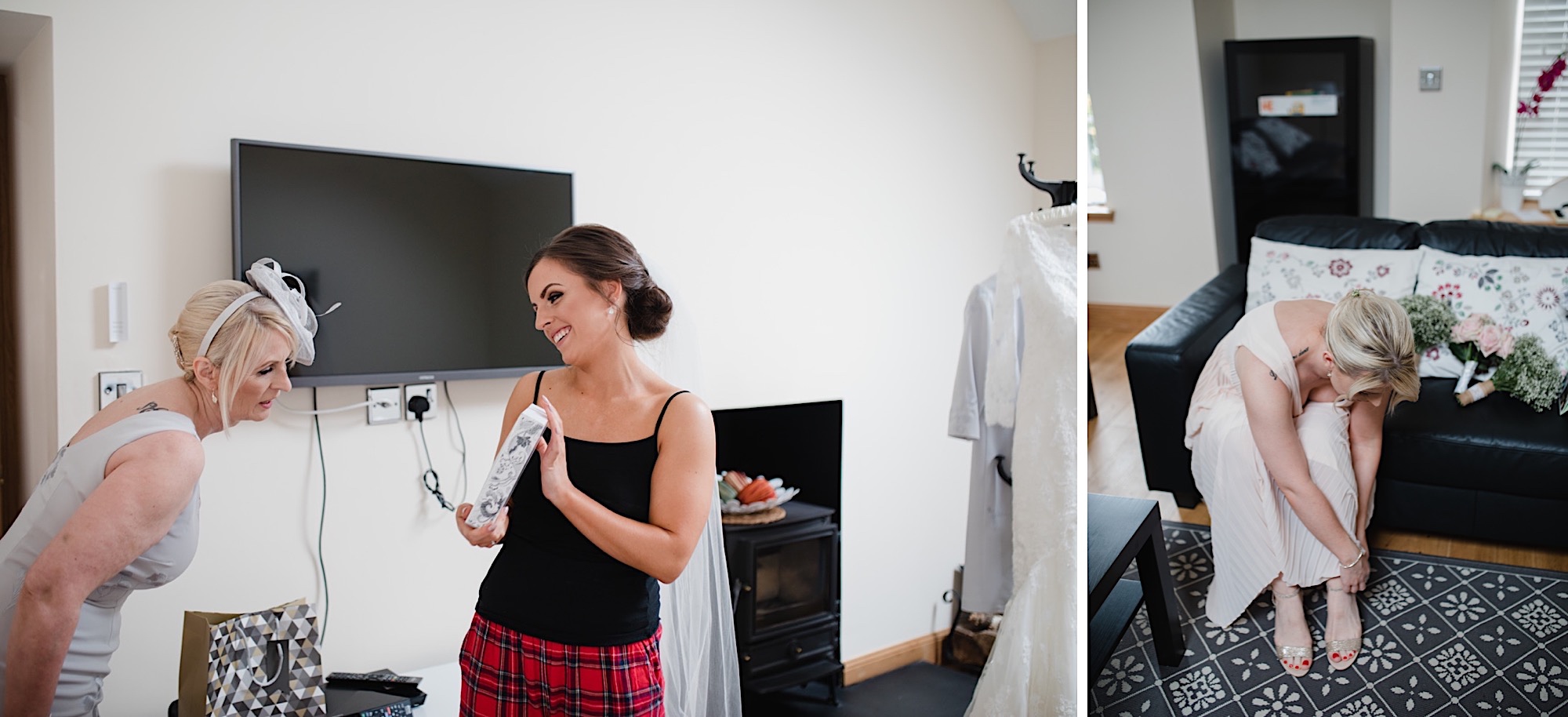 rustic tullibole castle wedding