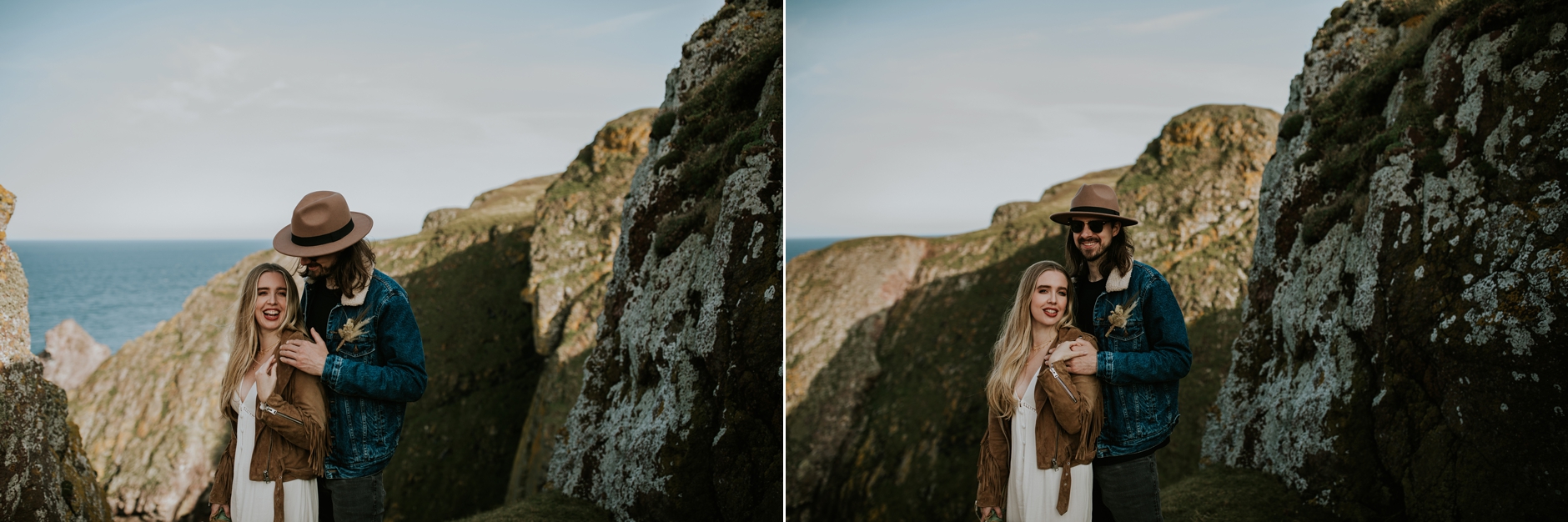 st abbs elopement photography