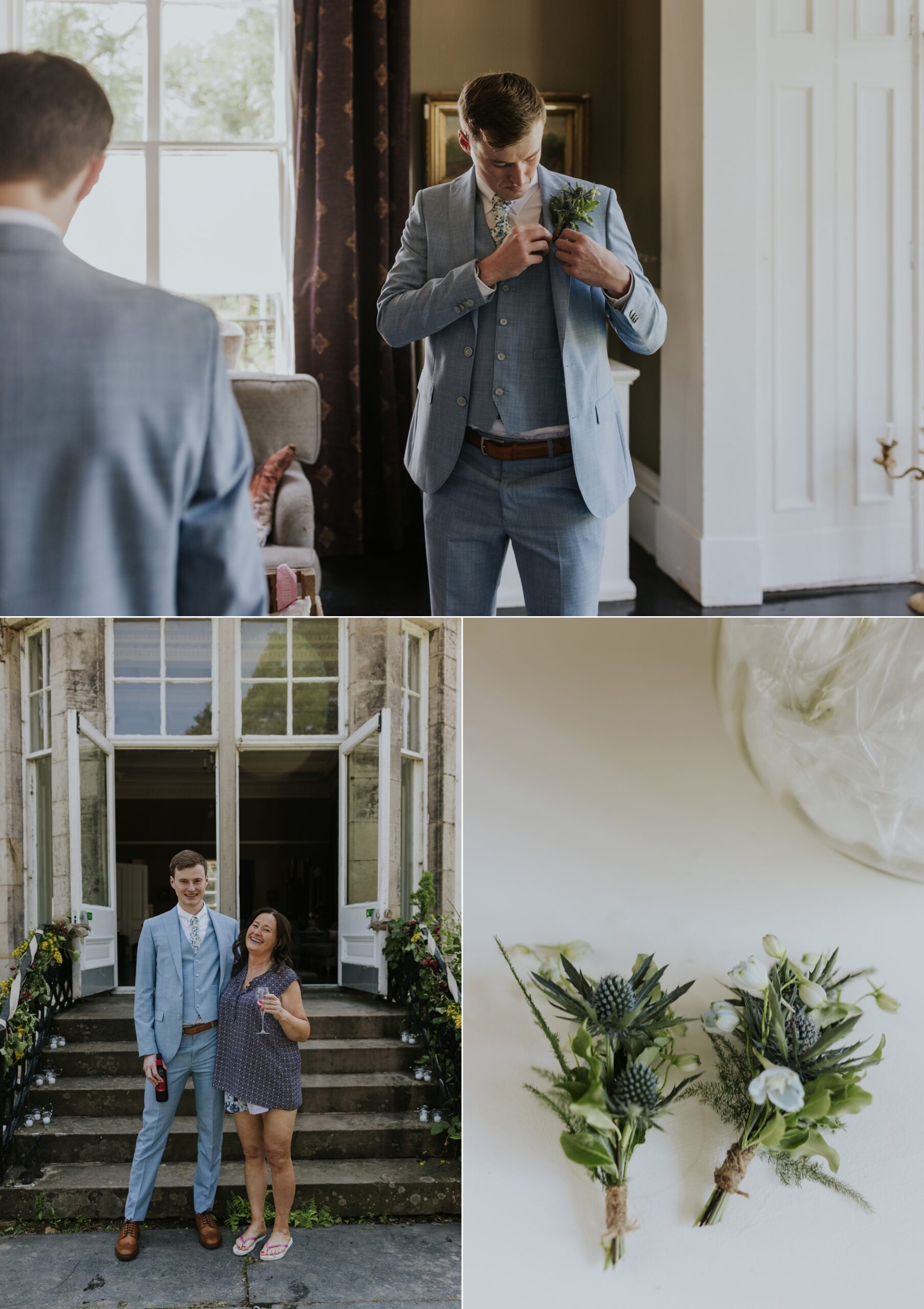 Kirkhill mansion summer outdoor wedding venue