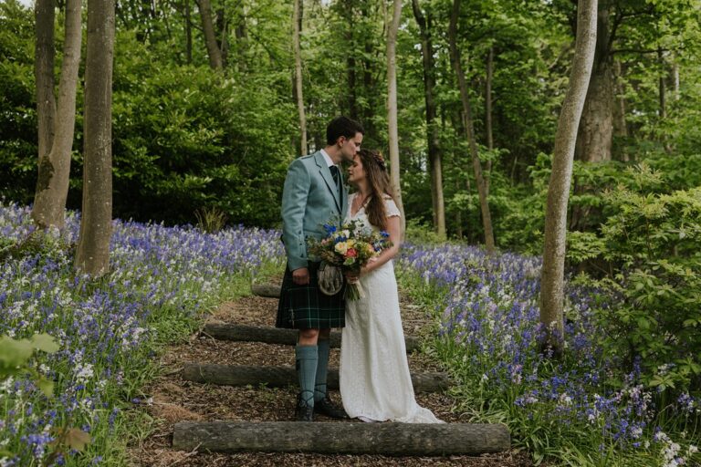 Summer Walled Garden Teasses Estate Wedding – Bethan & Fraser